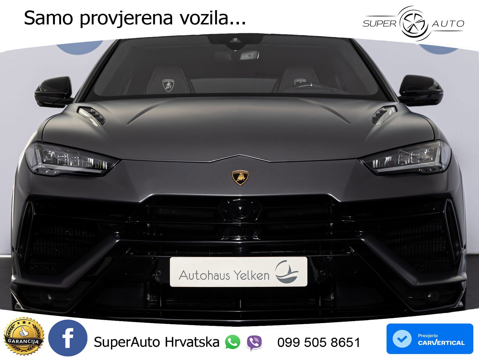 Lamborghini Urus S 4.0 V8 (666 KS) 4WD Automatic LED+GR SJED+ACC