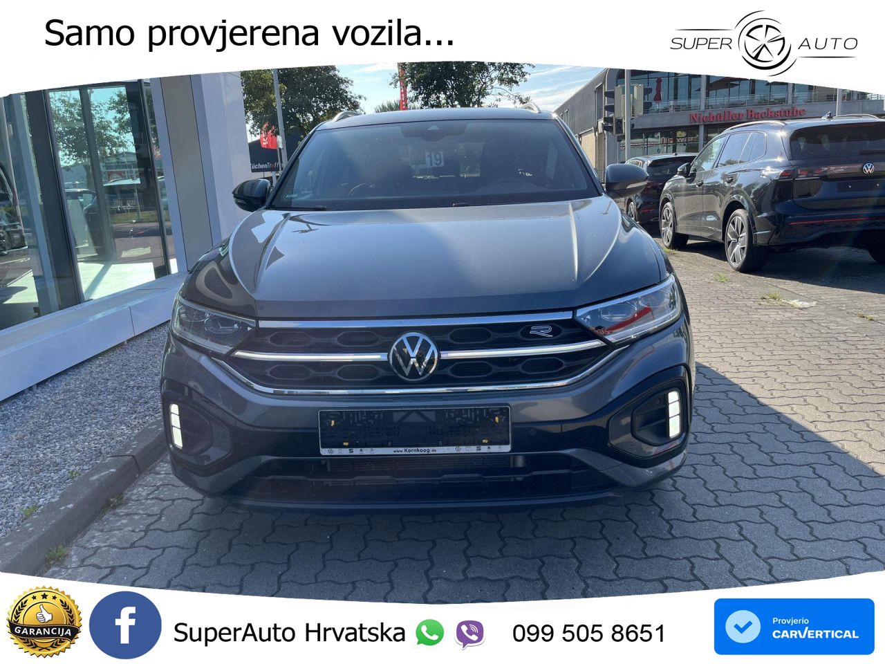 Volkswagen T-Roc 1.5 TSI (150 KS) DSG R-Line MATRIX+GR SJED+KAM