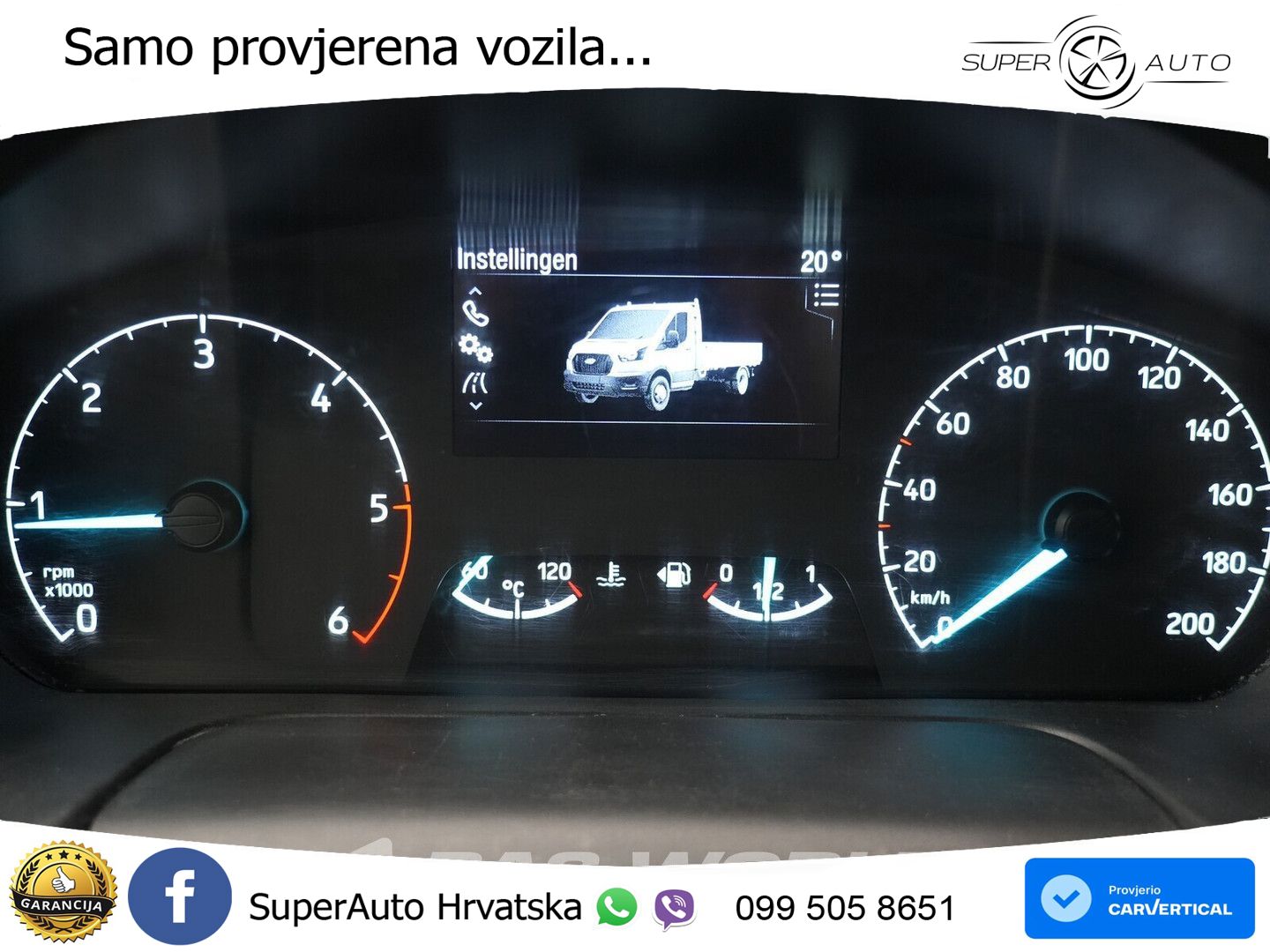 Ford Transit 165pk Kipper Dubbellucht 3,5t Trekhaak A 165 KS
