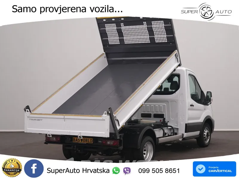 Ford Transit 165pk Kipper Dubbellucht 3,5t Trekhaak A 165 KS