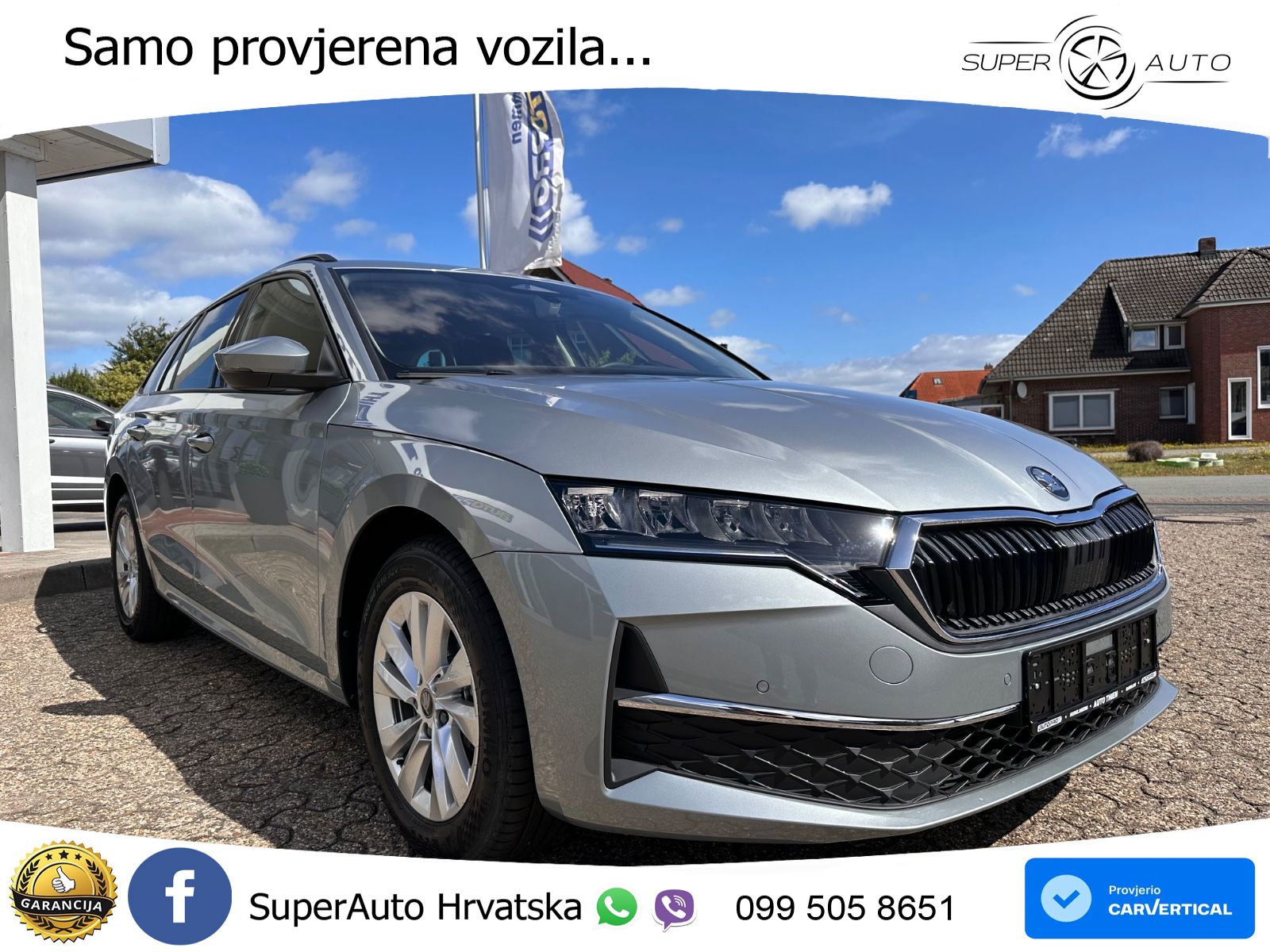 Škoda Octavia Combi 1.5 TSI (150 KS) DSG Selection LED+GR SJED+ACC