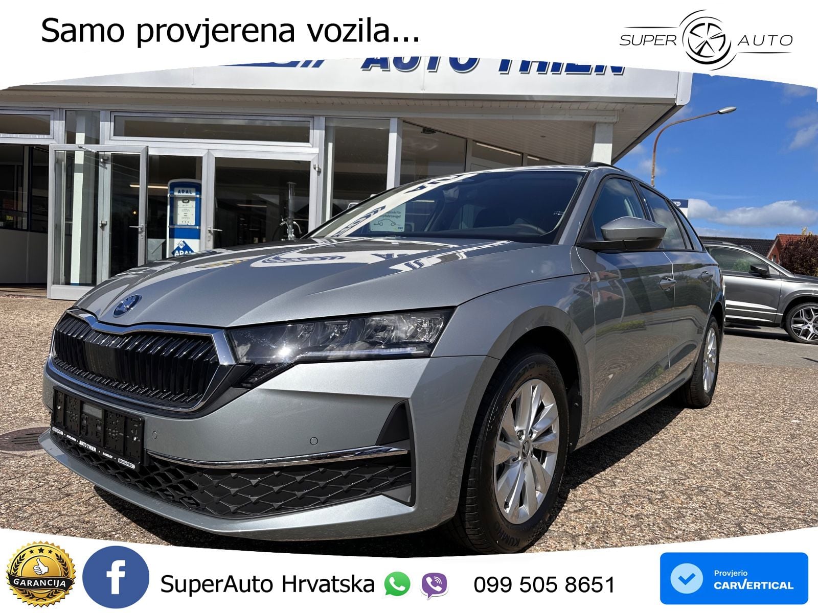 Škoda Octavia Combi 1.5 TSI (150 KS) DSG Selection LED+GR SJED+ACC