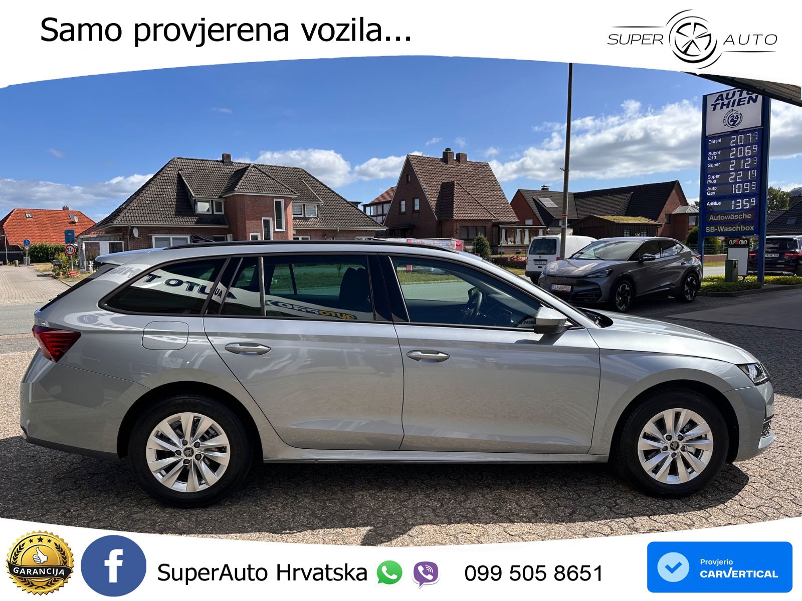 Škoda Octavia Combi 1.5 TSI (150 KS) DSG Selection LED+GR SJED+ACC