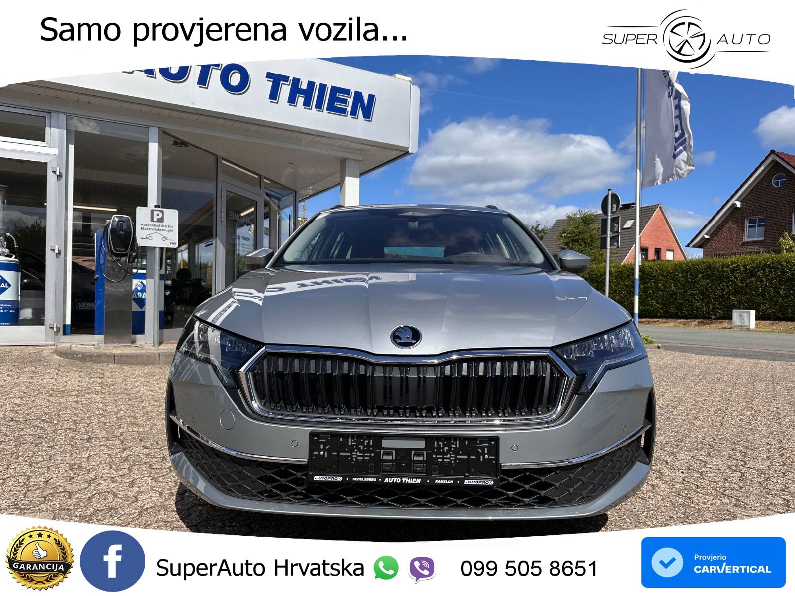 Škoda Octavia Combi 1.5 TSI (150 KS) DSG Selection LED+GR SJED+ACC