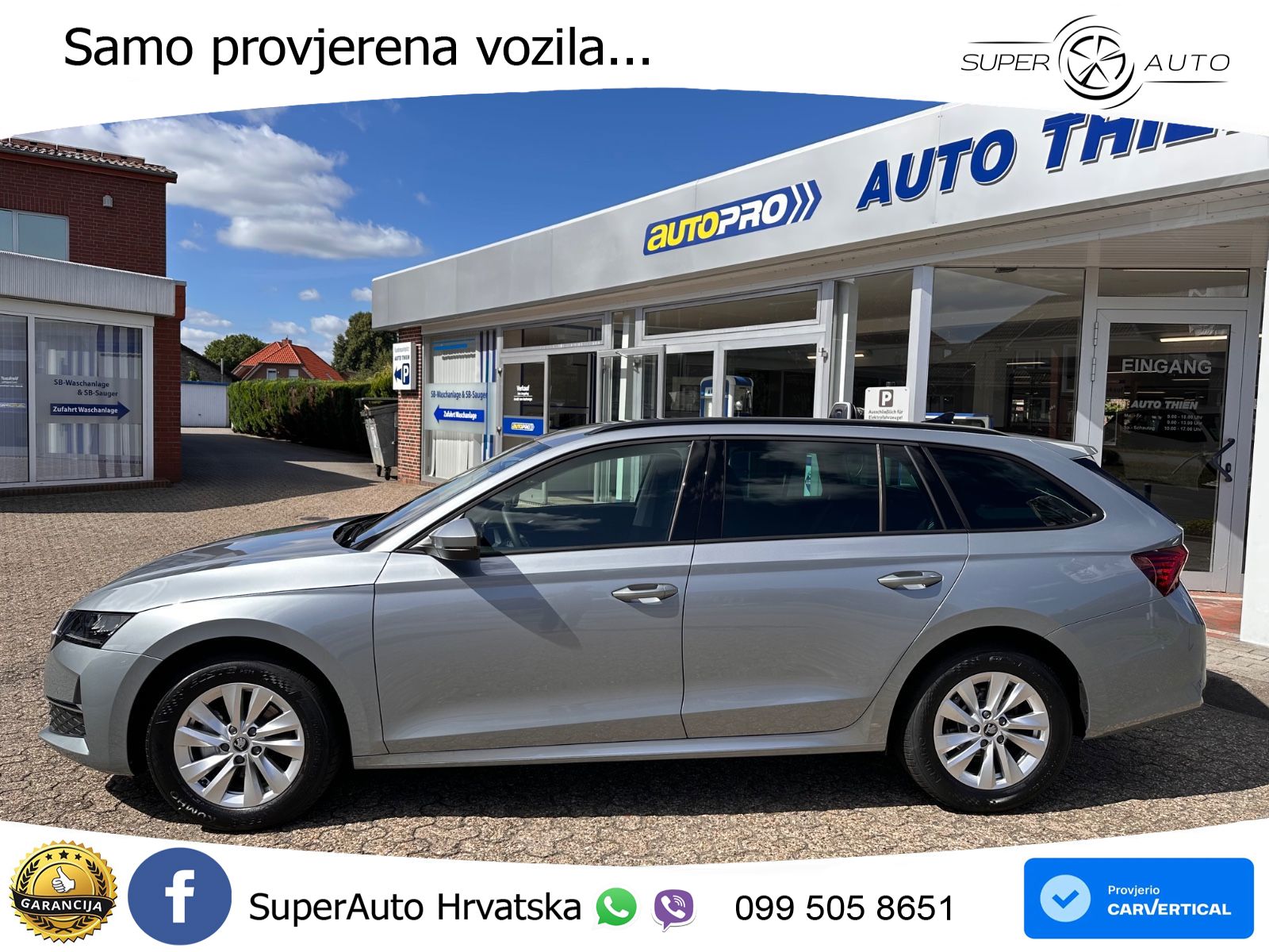 Škoda Octavia Combi 1.5 TSI (150 KS) DSG Selection LED+GR SJED+ACC