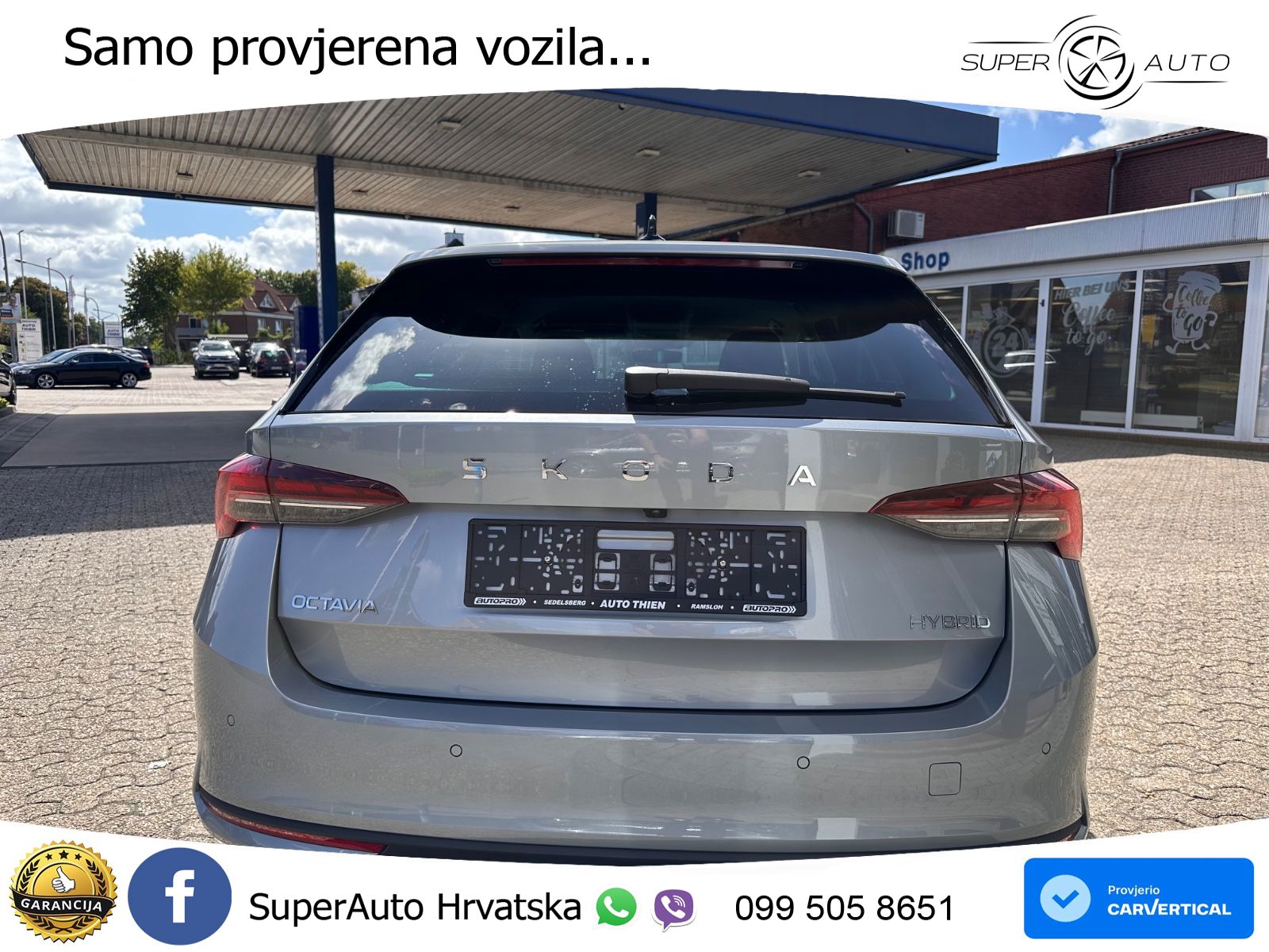 Škoda Octavia Combi 1.5 TSI (150 KS) DSG Selection LED+GR SJED+ACC
