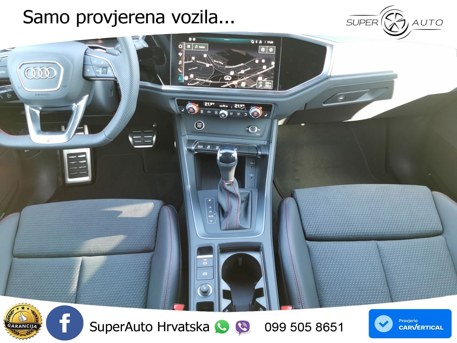 Audi Q3 Sportback 45 TFSI (245 KS) quattro S tronic S line LED+GR SJED+ACC