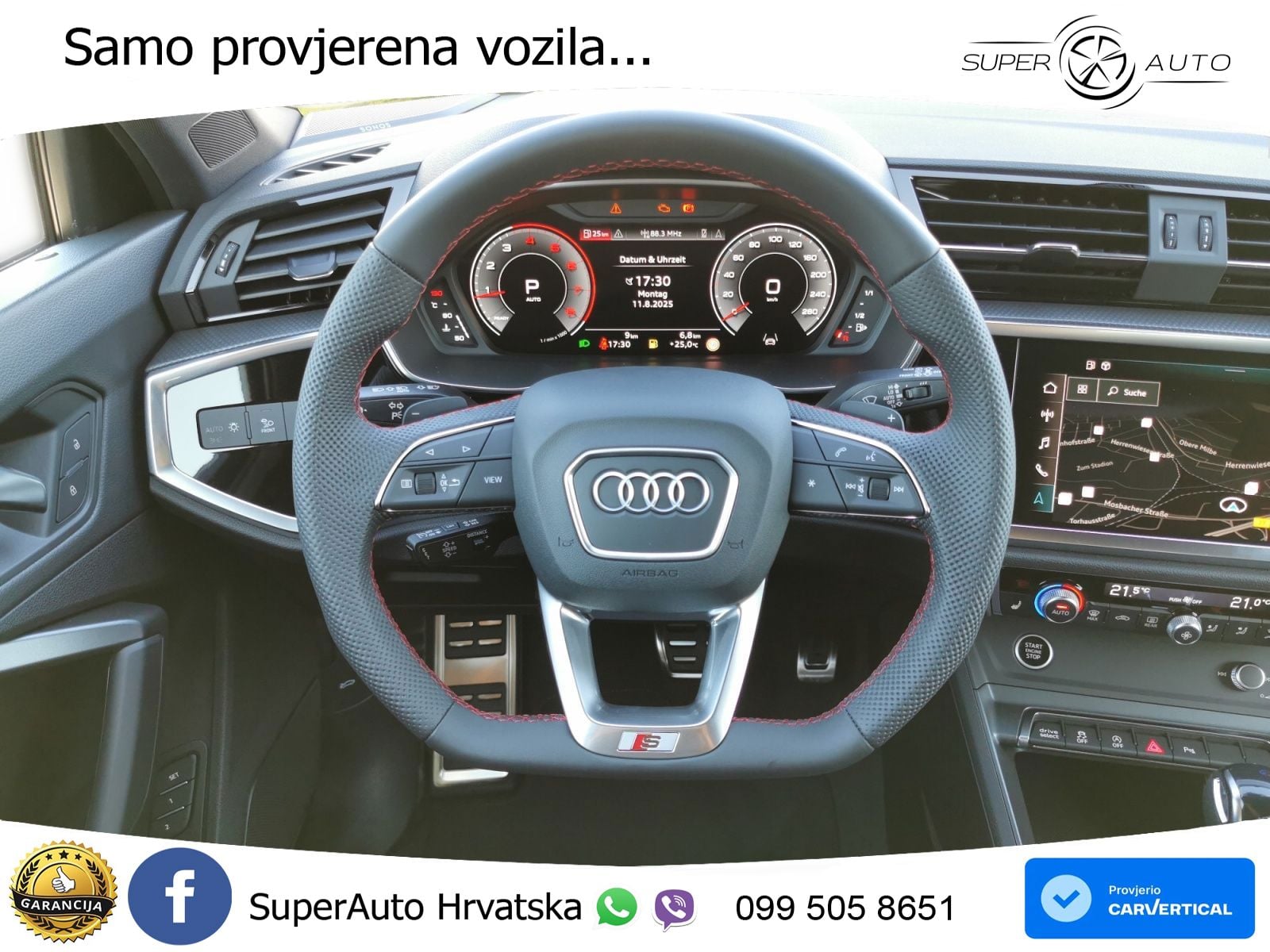 Audi Q3 Sportback 45 TFSI (245 KS) quattro S tronic S line LED+GR SJED+ACC
