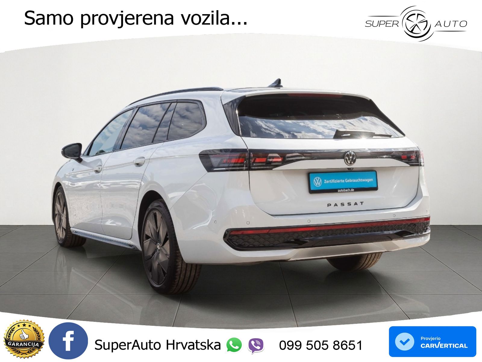 Volkswagen Passat Variant 2.0 TDI (193 KS) 4MOTION DSG R-Line LED+GR SJED+ACC