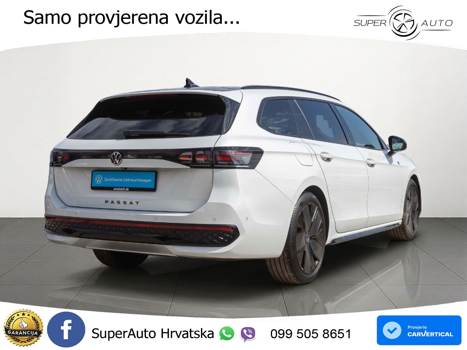 Volkswagen Passat Variant 2.0 TDI (193 KS) 4MOTION DSG R-Line LED+GR SJED+ACC