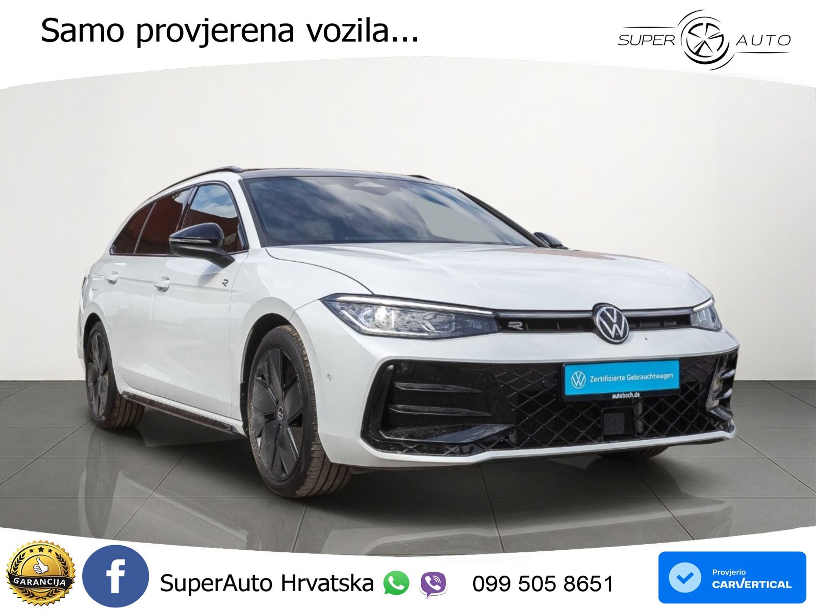 Volkswagen Passat Variant 2.0 TDI (193 KS) 4MOTION DSG R-Line LED+GR SJED+ACC