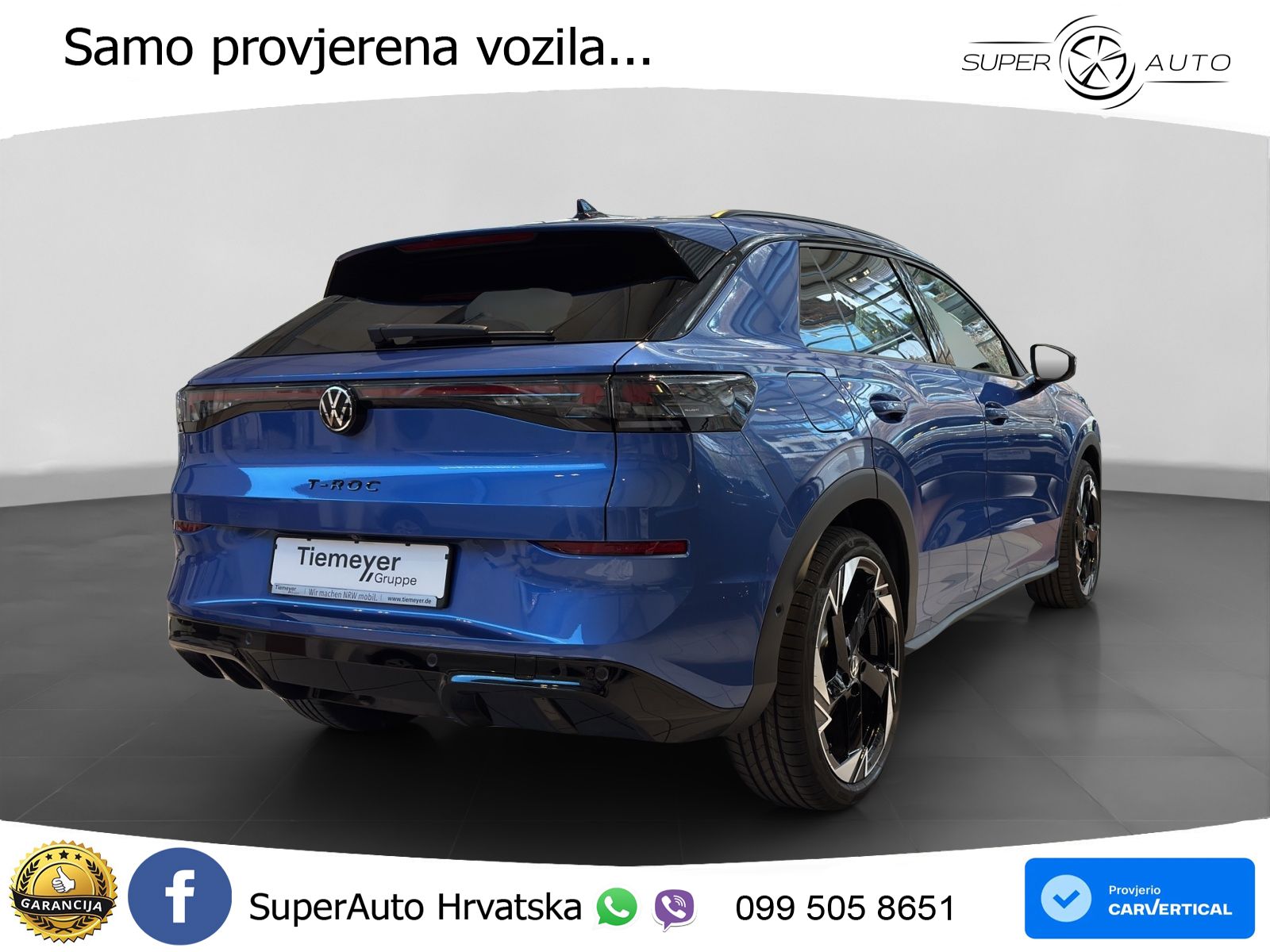 Volkswagen T-Roc 1.5 TSI (150 KS) DSG LED+GR SJED+ACC