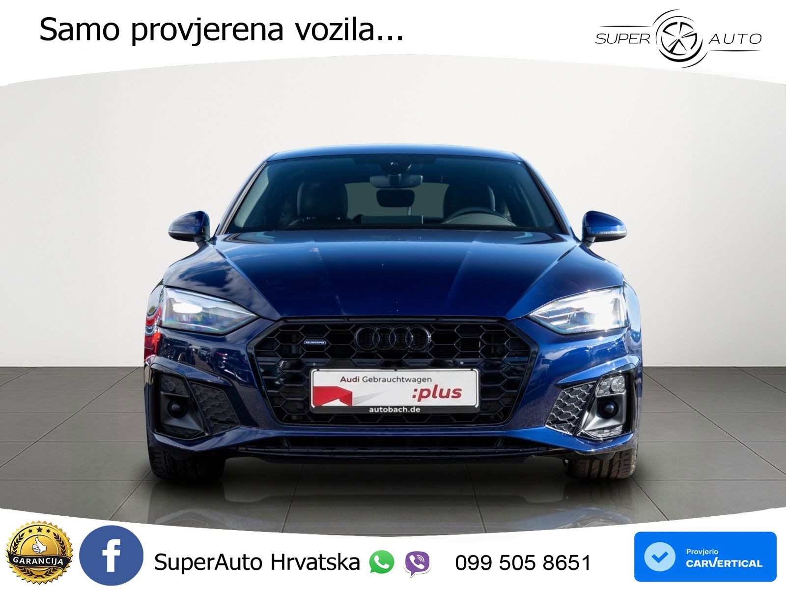 Audi A5 Sportback 40 TDI (204 KS) quattro S tronic S line LED+GR SJED+ACC