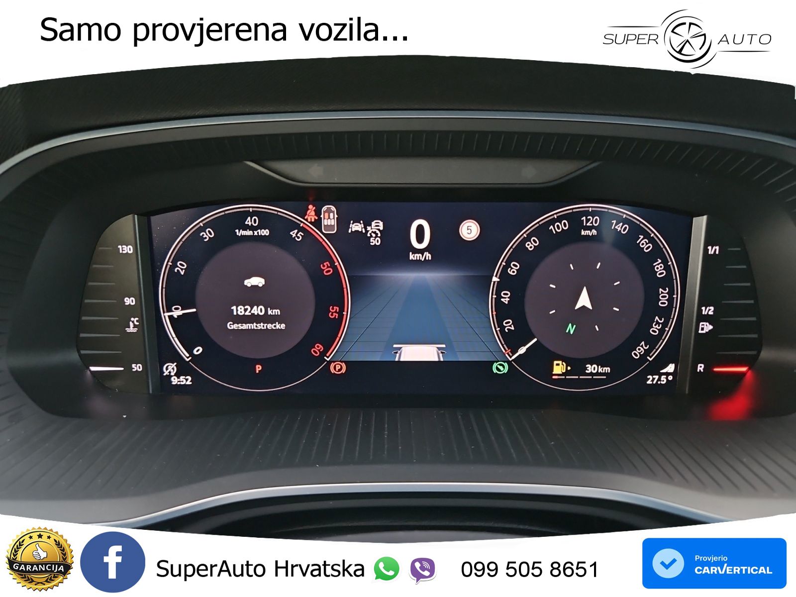 Škoda Octavia Combi 2.0 TDI (150 KS) DSG Selection LED+GR SJED+ACC