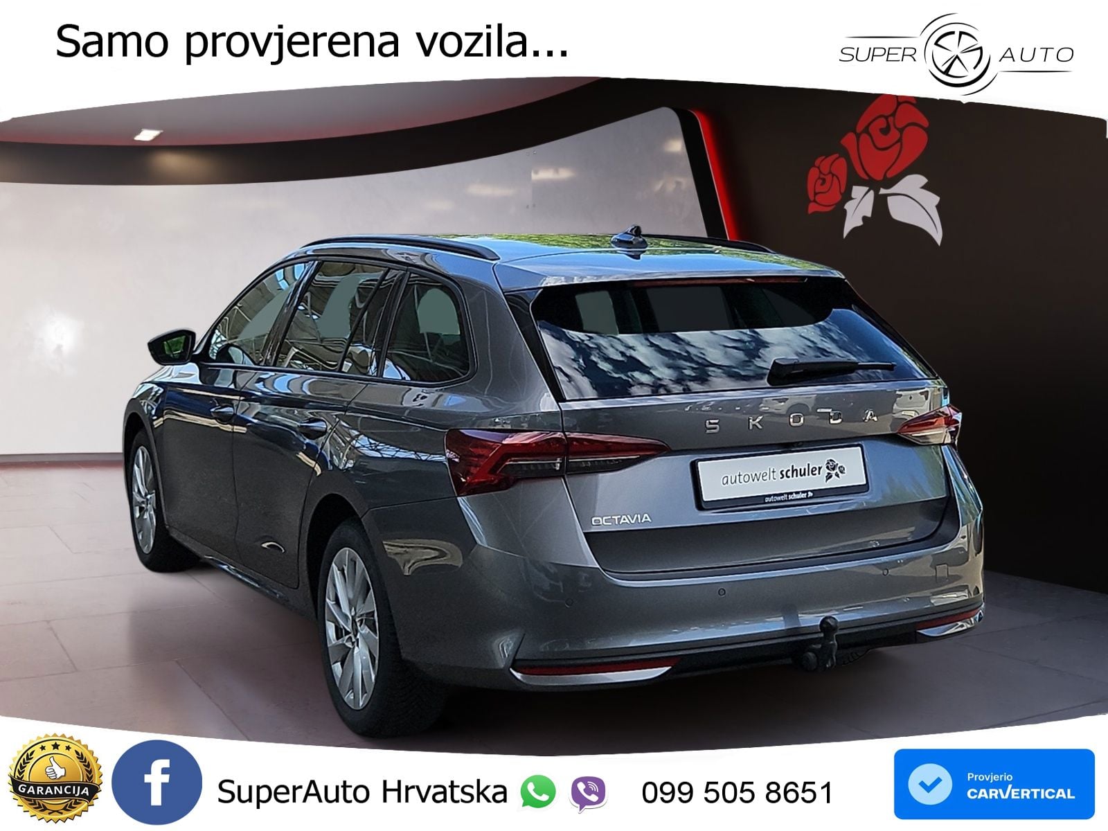 Škoda Octavia Combi 2.0 TDI (150 KS) DSG Selection LED+GR SJED+ACC