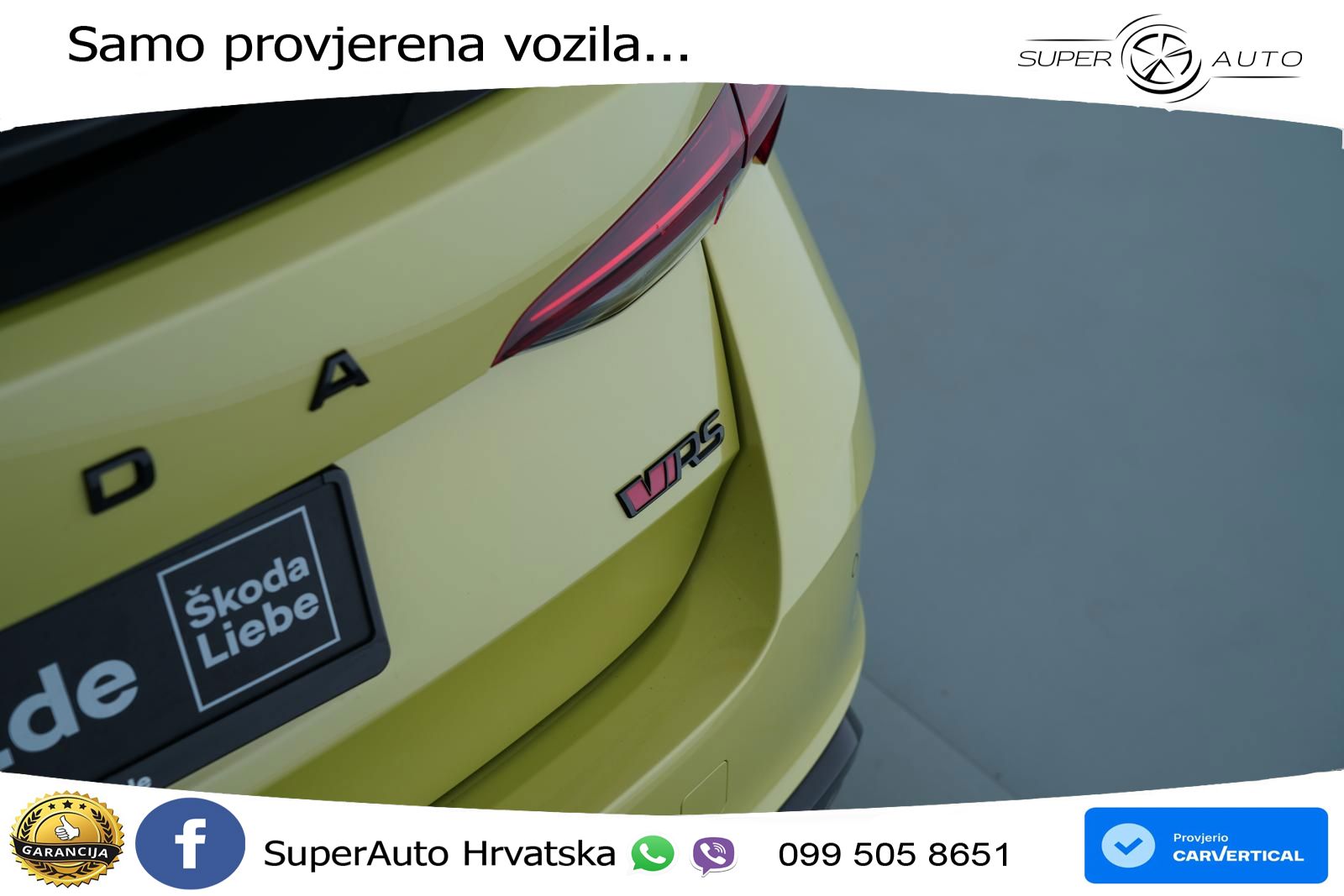 Škoda Octavia Combi RS 2.0 TDI (200 KS) DSG LED+GR SJED+ACC