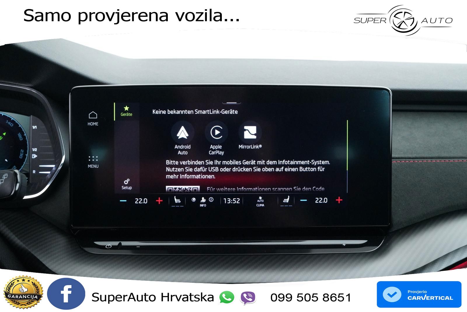 Škoda Octavia Combi RS 2.0 TDI (200 KS) DSG LED+GR SJED+ACC