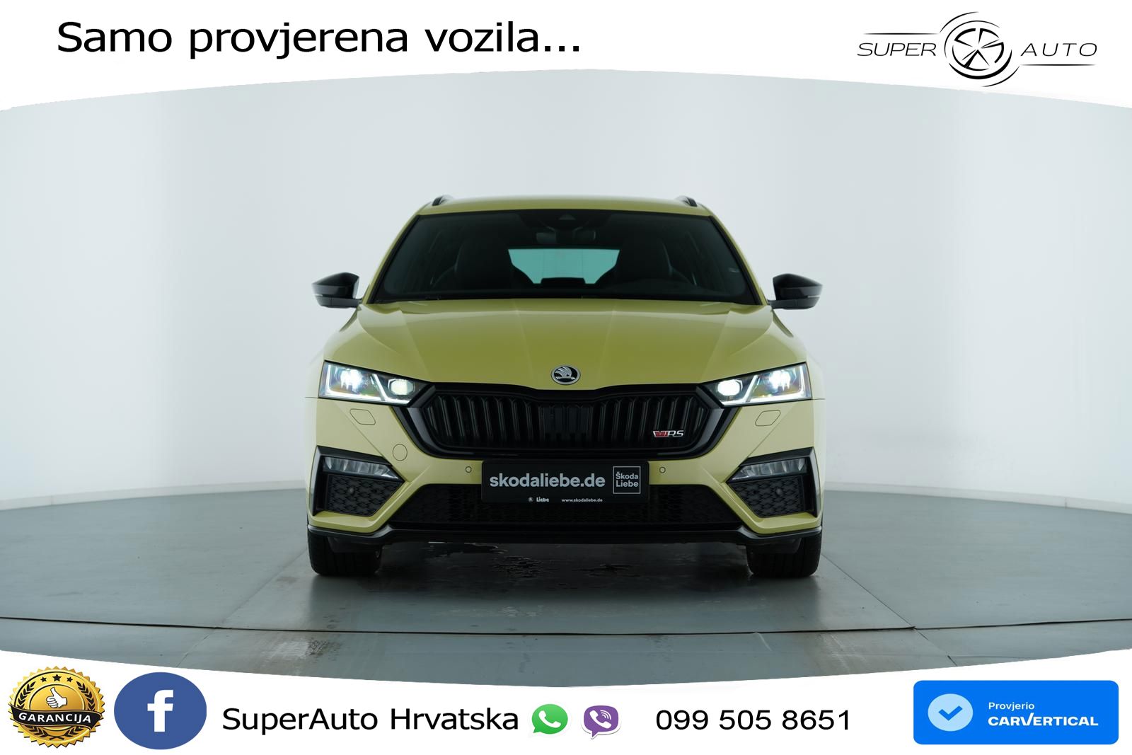 Škoda Octavia Combi RS 2.0 TDI (200 KS) DSG LED+GR SJED+ACC