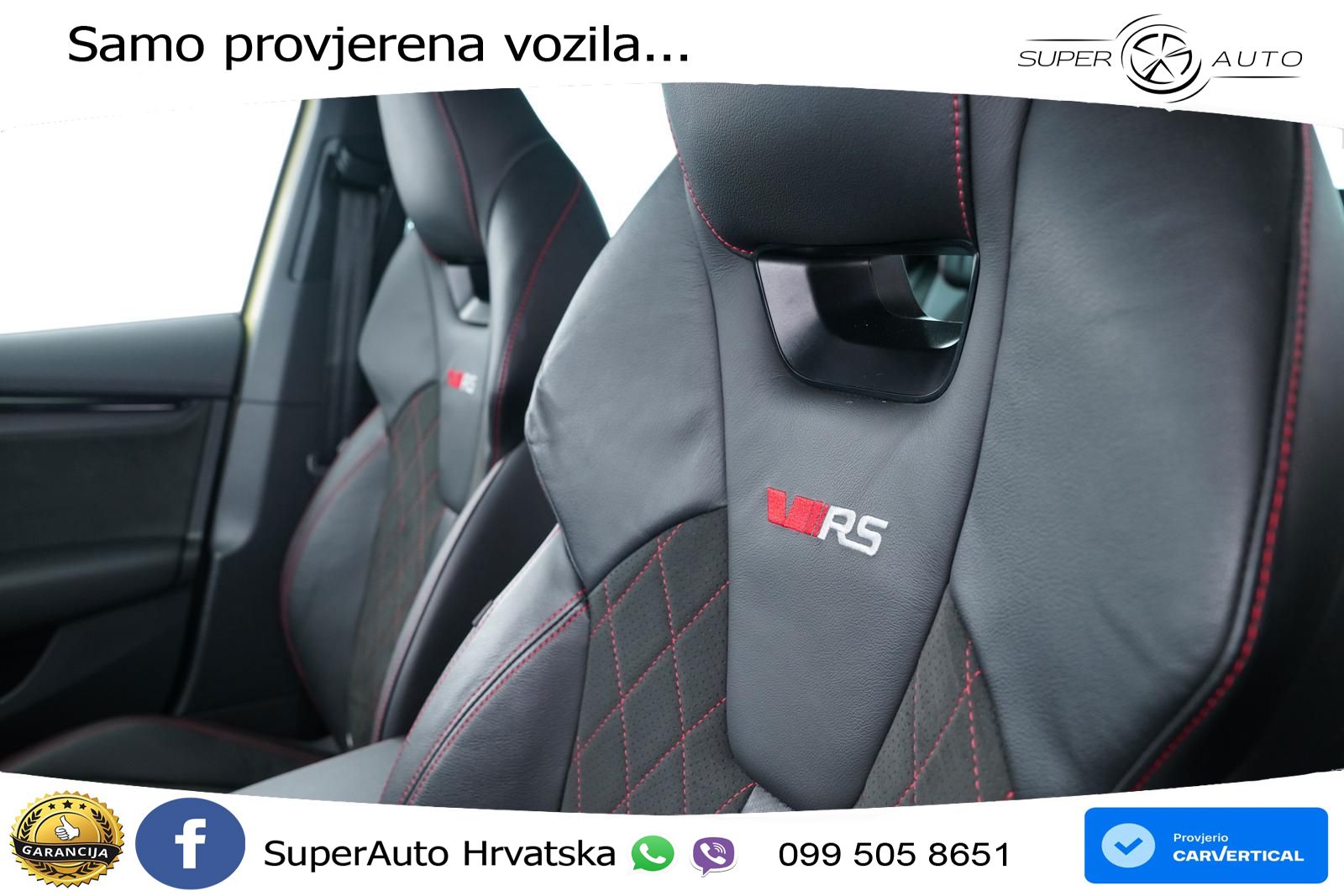 Škoda Octavia Combi RS 2.0 TDI (200 KS) DSG LED+GR SJED+ACC