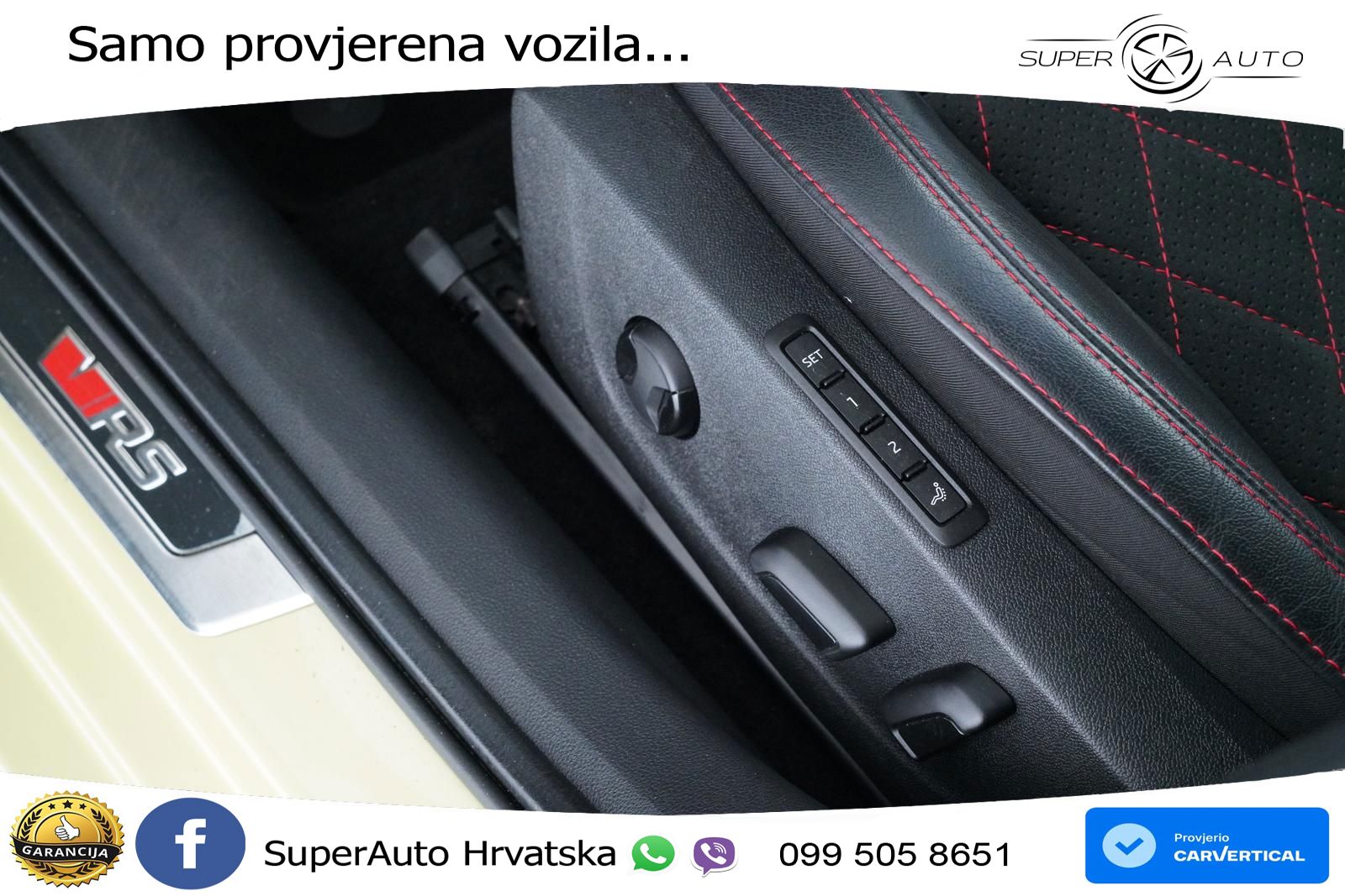 Škoda Octavia Combi RS 2.0 TDI (200 KS) DSG LED+GR SJED+ACC