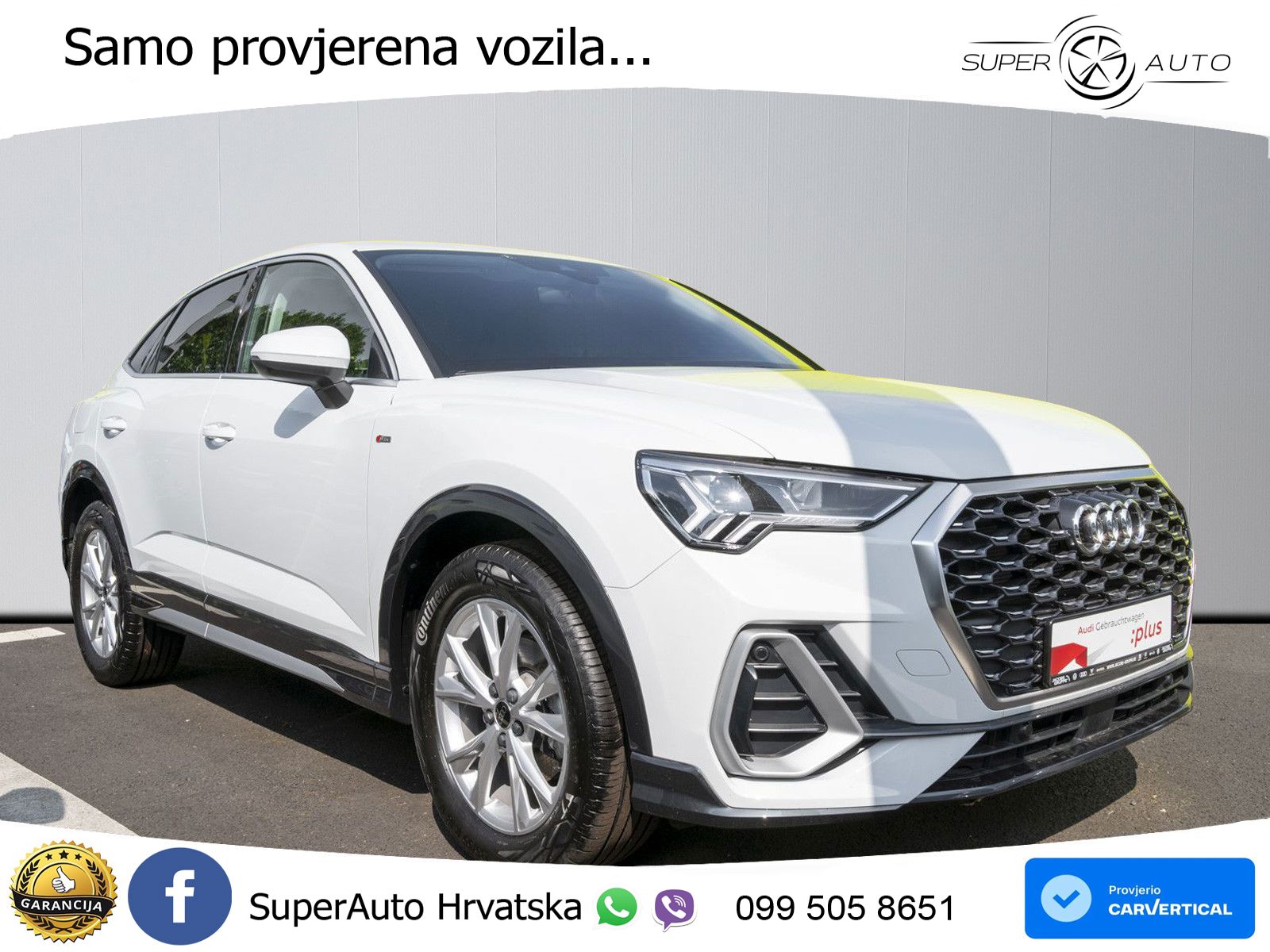Audi Q3 II Sportback 35 TFSI (150 KS) S tronic S line LED+GR SJED+ACC