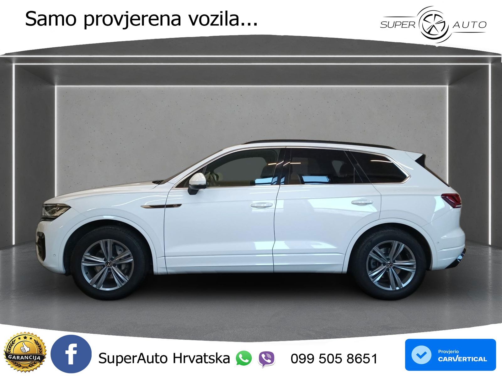 Volkswagen Touareg 3.0 V6 TDI (286 KS) 4MOTION Tiptronic R-Line ZRAČNI+ACC+GR SJED+KAM+PANO