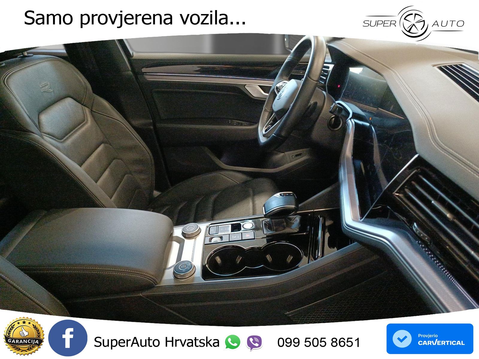 Volkswagen Touareg 3.0 V6 TDI (286 KS) 4MOTION Tiptronic R-Line ZRAČNI+ACC+GR SJED+KAM+PANO