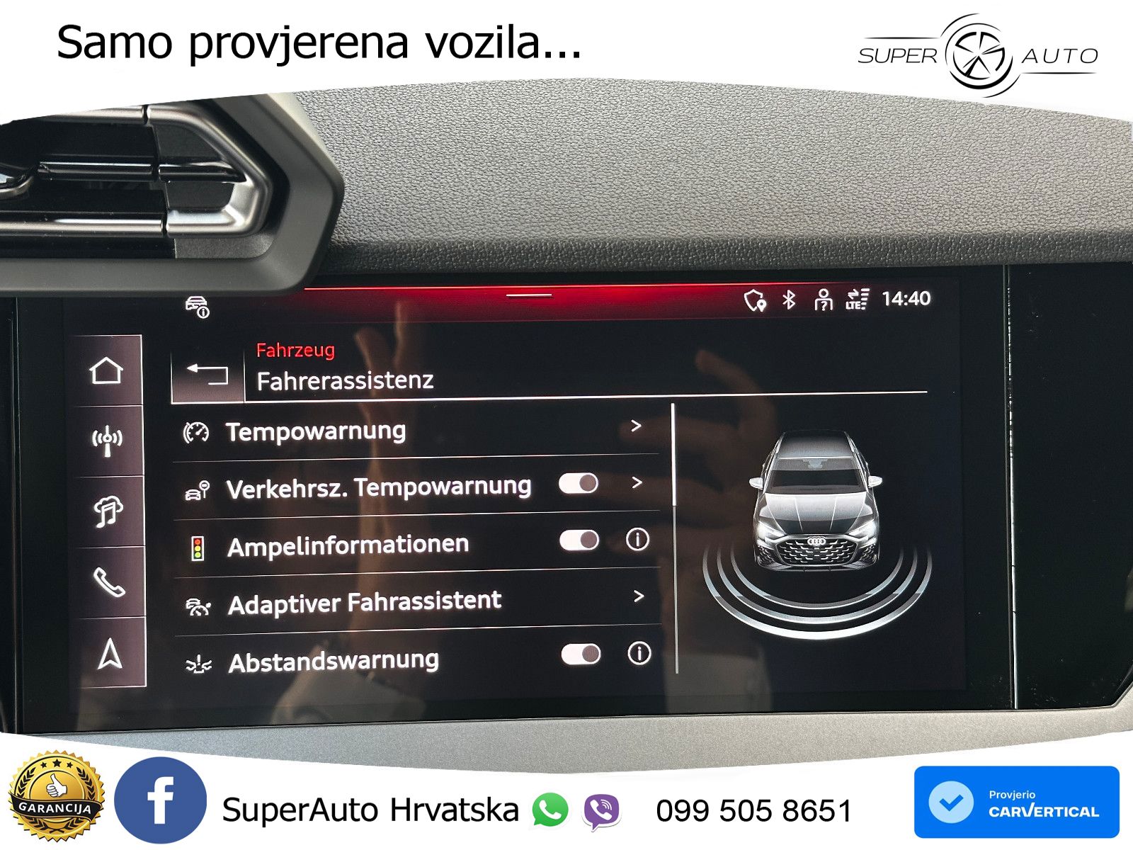 Audi A3 Sportback 30 TFSI (116 KS) Mild Hybrid S tronic LED+GR SJED+ACC