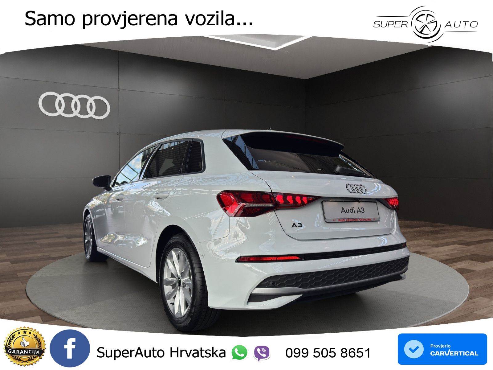 Audi A3 Sportback 30 TFSI (116 KS) Mild Hybrid S tronic LED+GR SJED+ACC