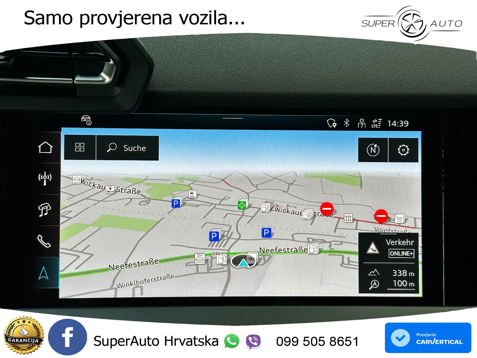Audi A3 Sportback 30 TFSI (116 KS) Mild Hybrid S tronic LED+GR SJED+ACC