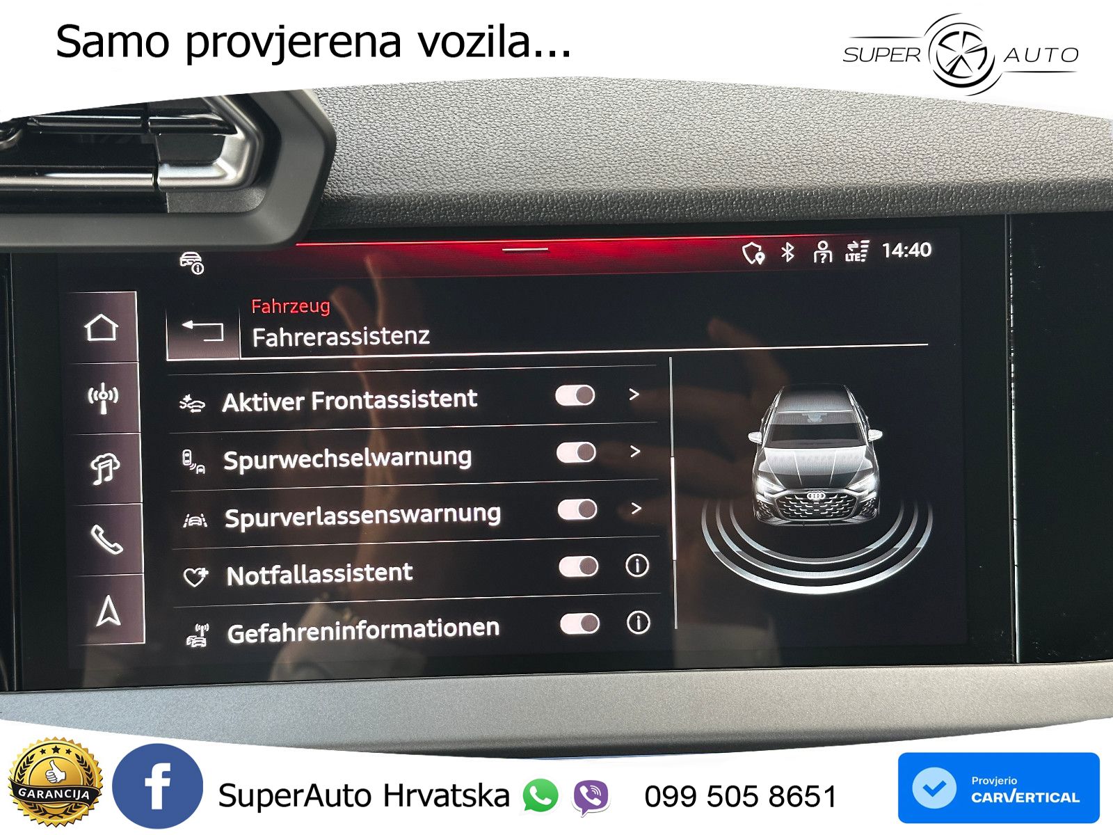 Audi A3 Sportback 30 TFSI (116 KS) Mild Hybrid S tronic LED+GR SJED+ACC