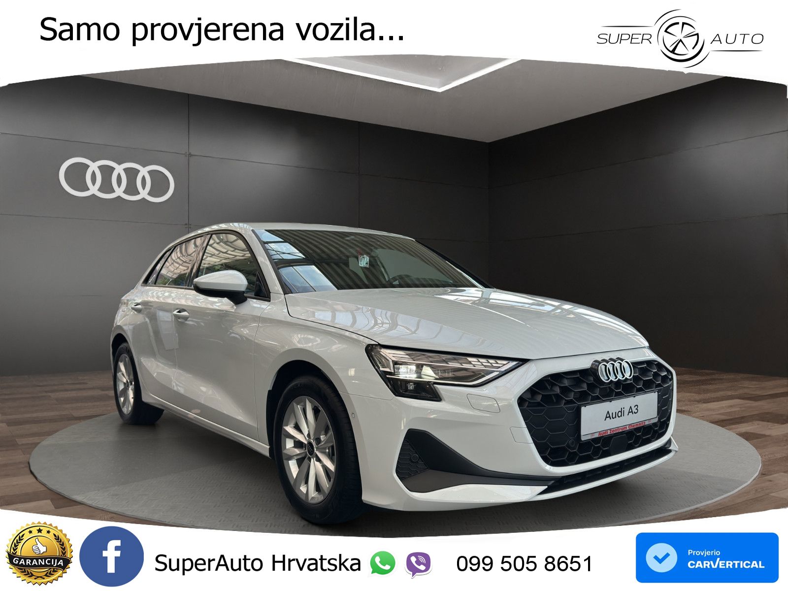 Audi A3 Sportback 30 TFSI (116 KS) Mild Hybrid S tronic LED+GR SJED+ACC