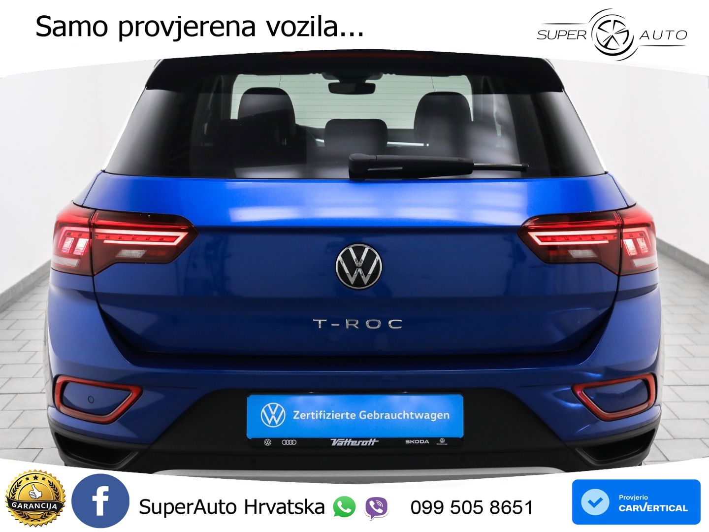 Volkswagen T-Roc 1.5 TSI (150 KS) DSG LED+GR SJED+ACC