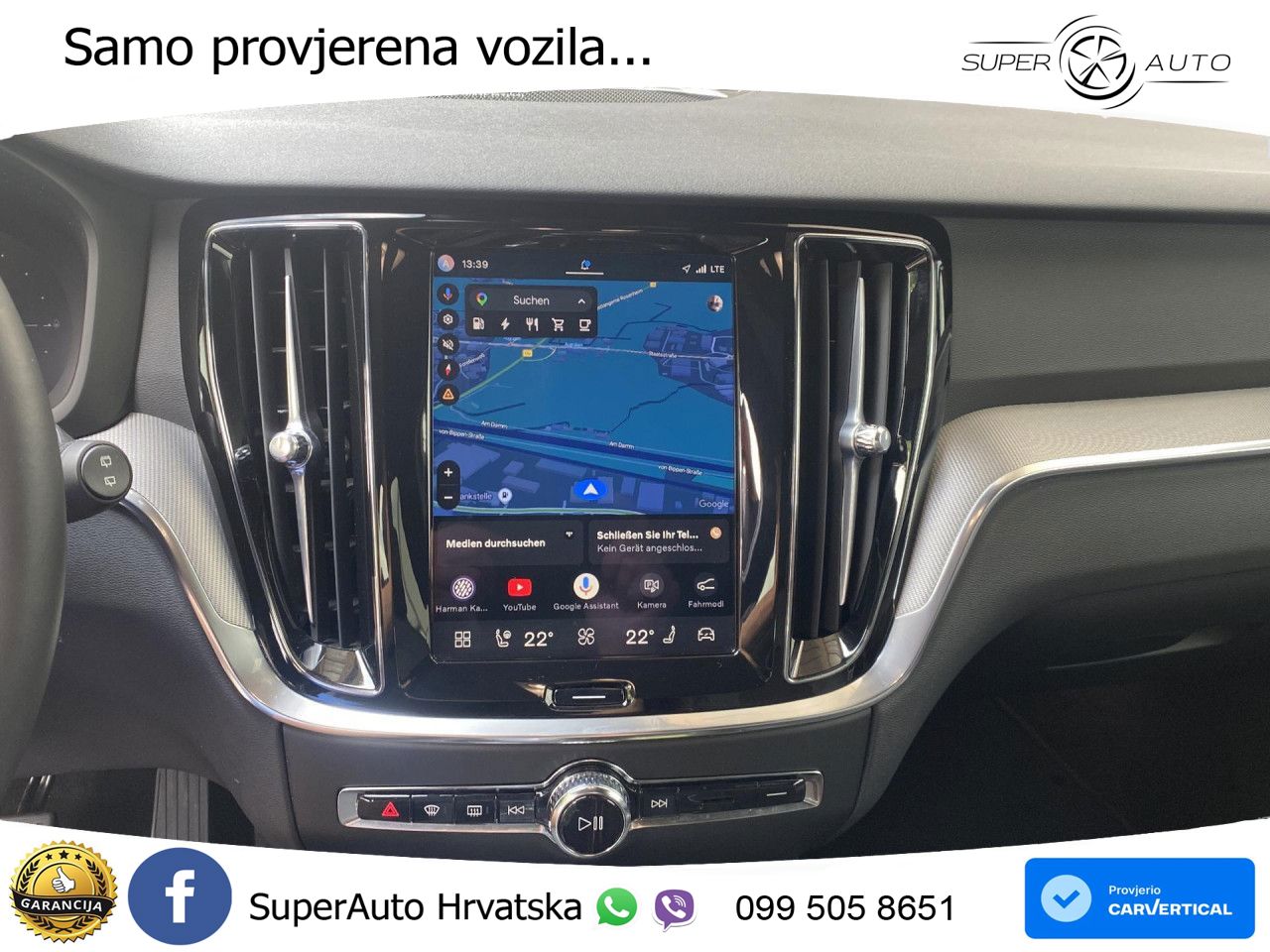 Volvo V60 2.0 T8 AWD Geartronic LED+GR SJED+ACC