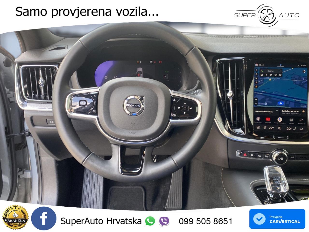 Volvo V60 2.0 T8 AWD Geartronic LED+GR SJED+ACC