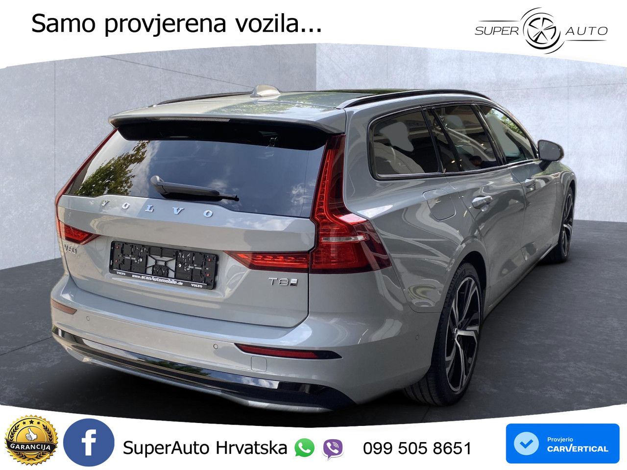 Volvo V60 2.0 T8 AWD Geartronic LED+GR SJED+ACC