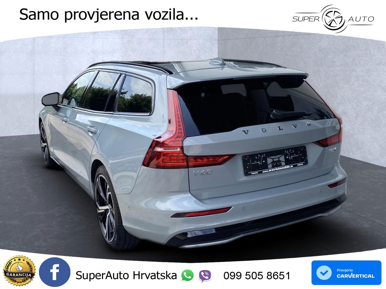 Volvo V60 2.0 T8 AWD Geartronic LED+GR SJED+ACC