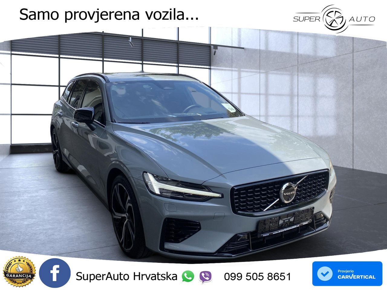 Volvo V60 2.0 T8 AWD Geartronic LED+GR SJED+ACC