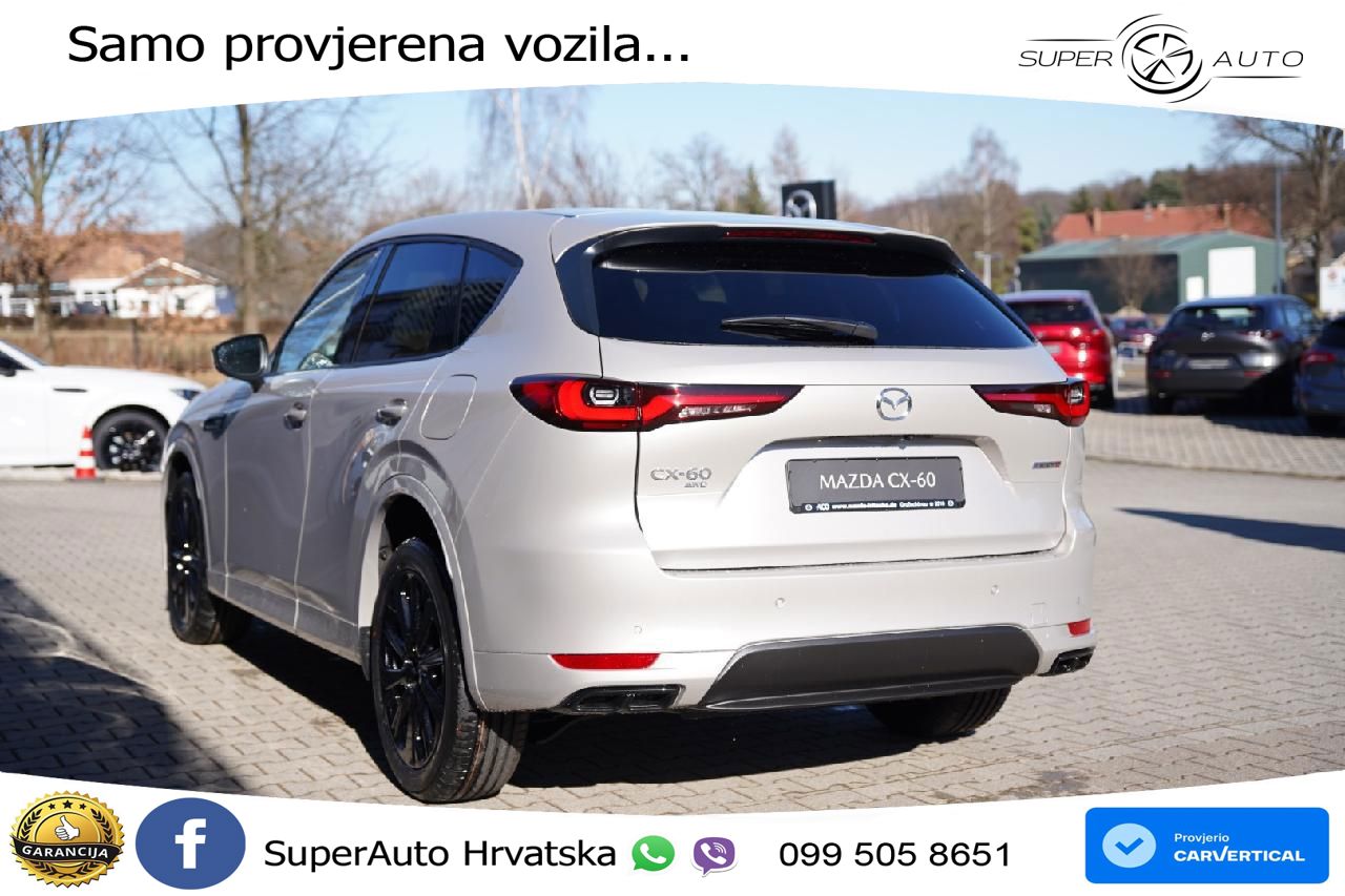 Mazda CX-60 3.3 e-Skyactiv D (254 KS) AWD Automatic MATRIX+GR SJED+KAM