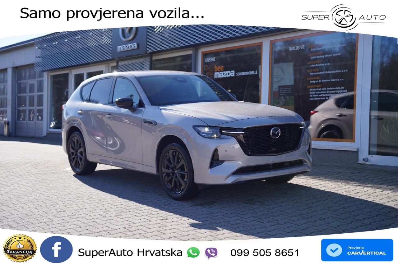 Mazda CX-60 3.3 e-Skyactiv D (254 KS) AWD Automatic MATRIX+GR SJED+KAM
