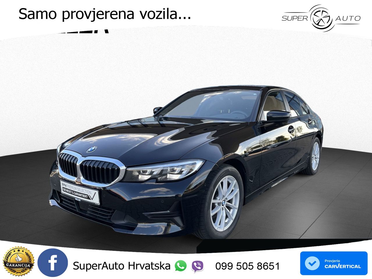 BMW 320i (184 KS) xDrive Steptronic Advantage LED+GR SJED+ACC