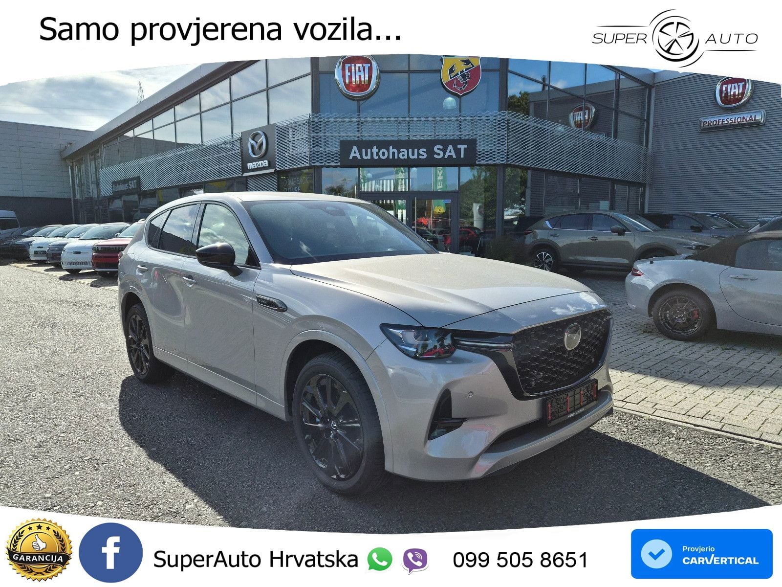 Mazda CX-60 2.5 e-Skyactiv (328 KS) AWD Automatic MATRIX+GR SJED+KAM