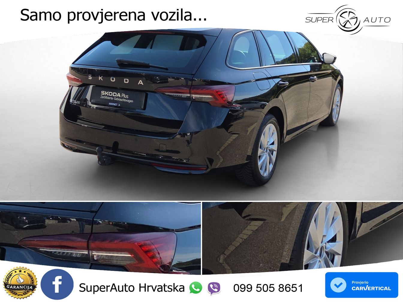 Škoda Octavia Combi 2.0 TDI (150 KS) DSG Selection LED+GR SJED+ACC