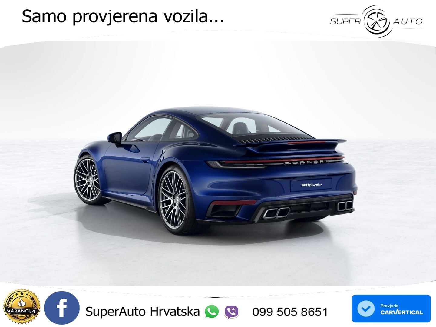 Porsche 911 Turbo 3.8 (580 KS) PDK LED+GR SJED+ACC