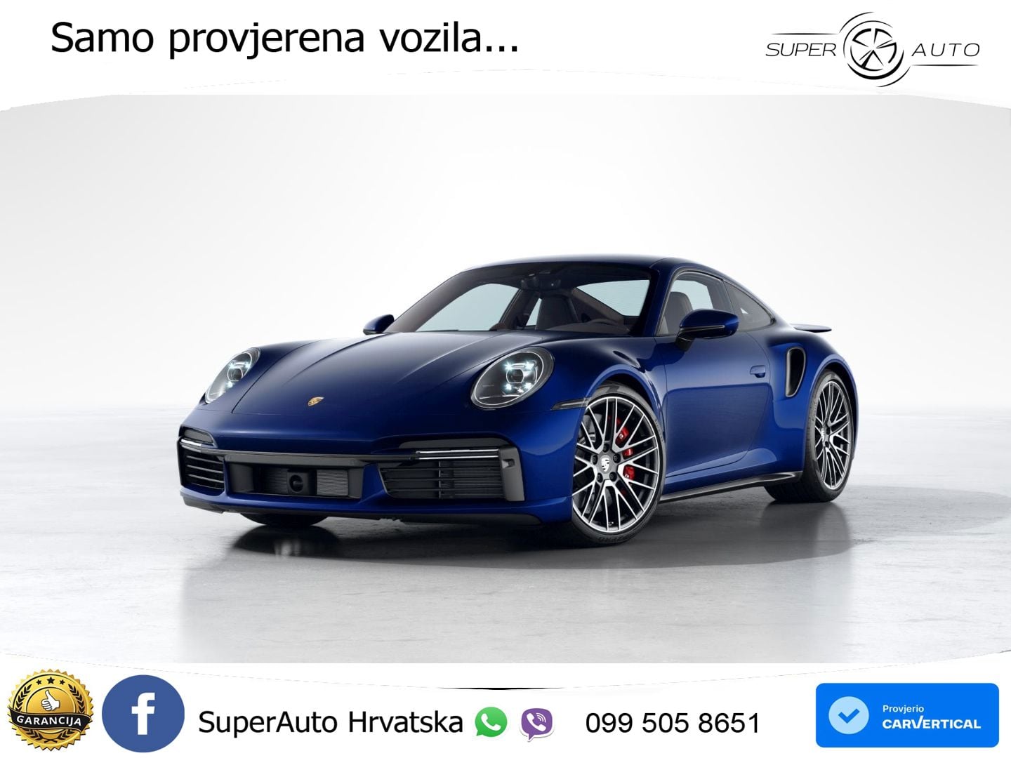 Porsche 911 Turbo 3.8 (580 KS) PDK LED+GR SJED+ACC