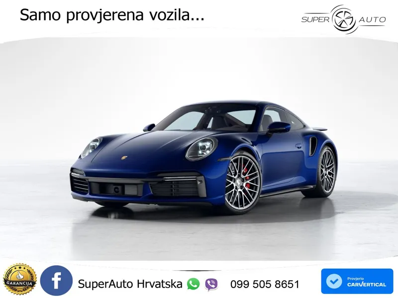 Porsche 911 Turbo 3.8 (580 KS) PDK LED+GR SJED+ACC