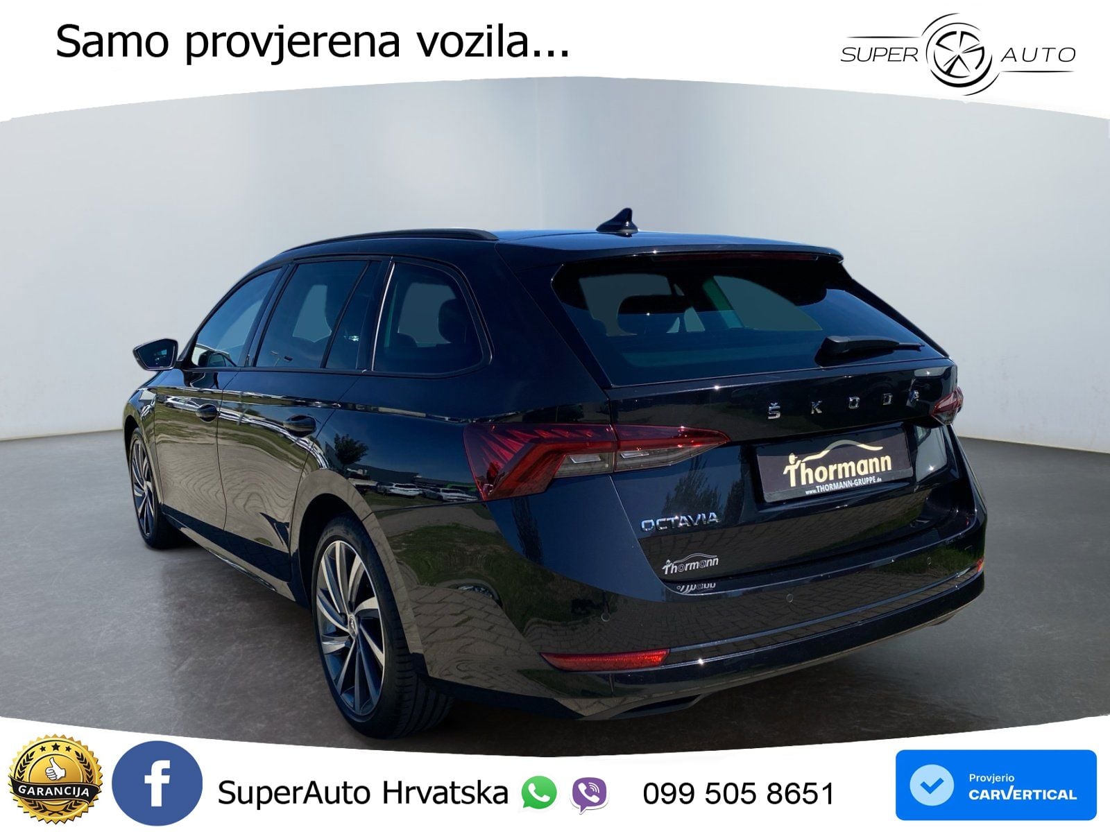 Škoda Octavia Combi 2.0 TDI (150 KS) DSG LED+GR SJED+ACC