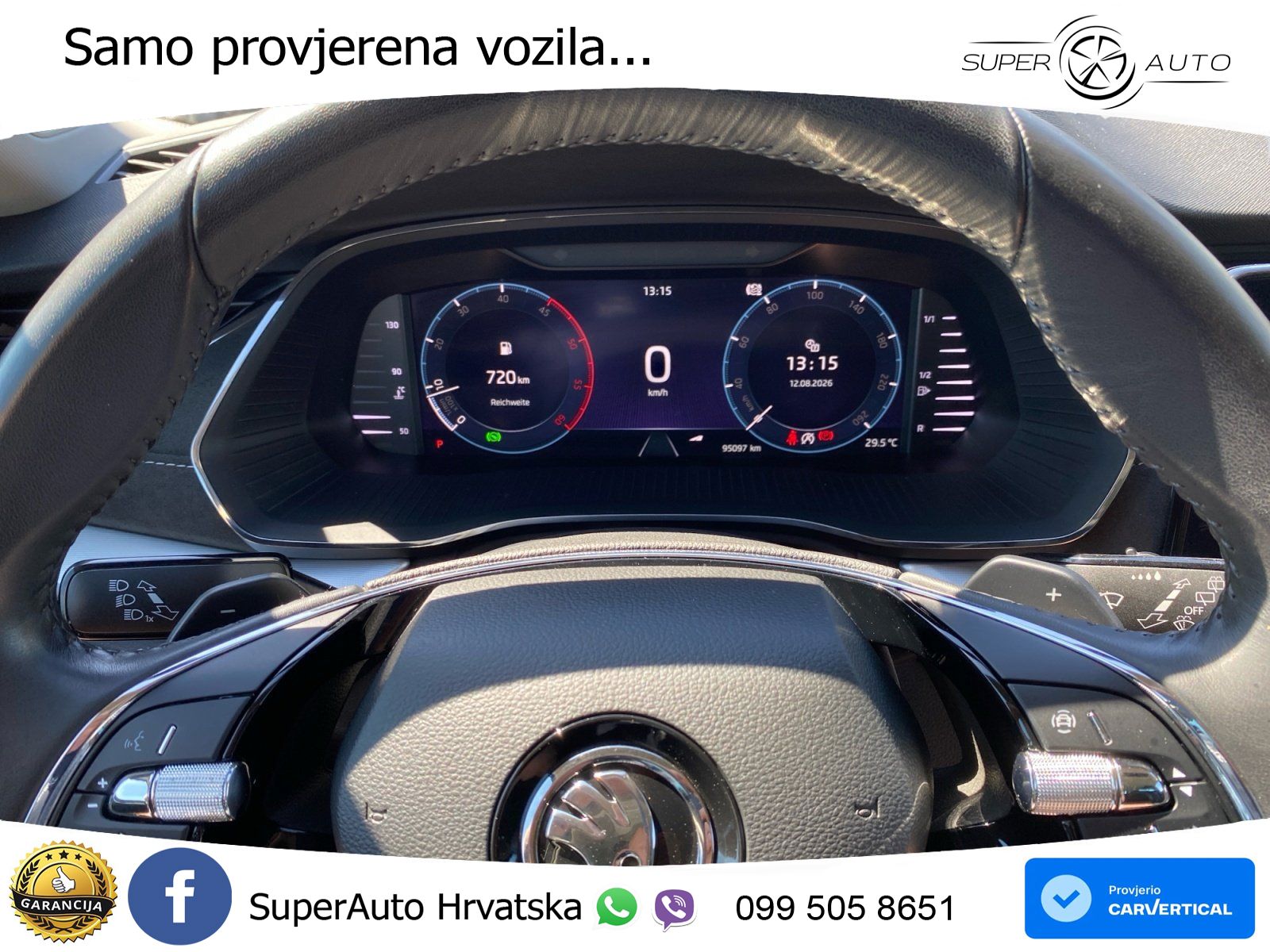 Škoda Octavia Combi 2.0 TDI (150 KS) DSG LED+GR SJED+ACC