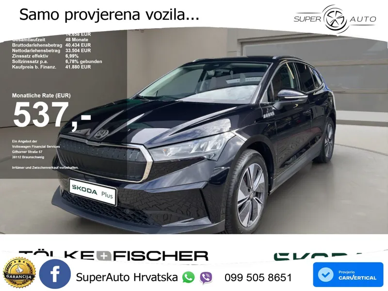 Škoda Enyaq 85 82 kWh (286 KS) LED+GR SJED+ACC