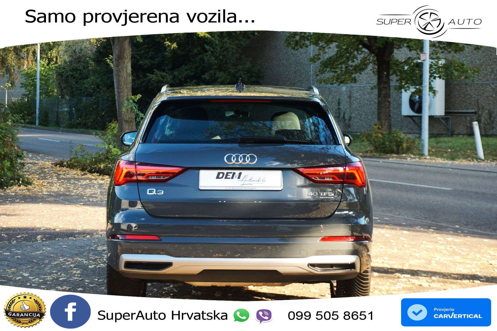 Audi Q3 40 TFSI (190 KS) quattro S tronic